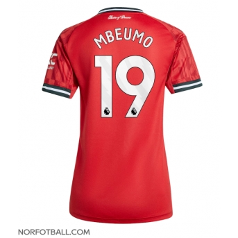 Billige Fotballdrakt Manchester United Bryan Mbeumo #19 Replika Hjemmedrakt Dame 2025-26 Kortermet